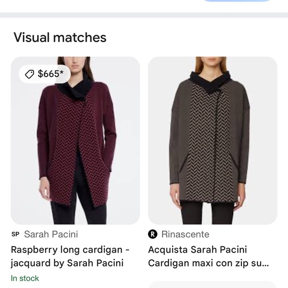 SARAH PACINI LONG CARDIGAN - JACQUARD
MADE IN ITALY - Picture 7 of 7